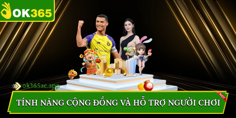 Tính năng cộng đồng và hỗ trợ người chơi
