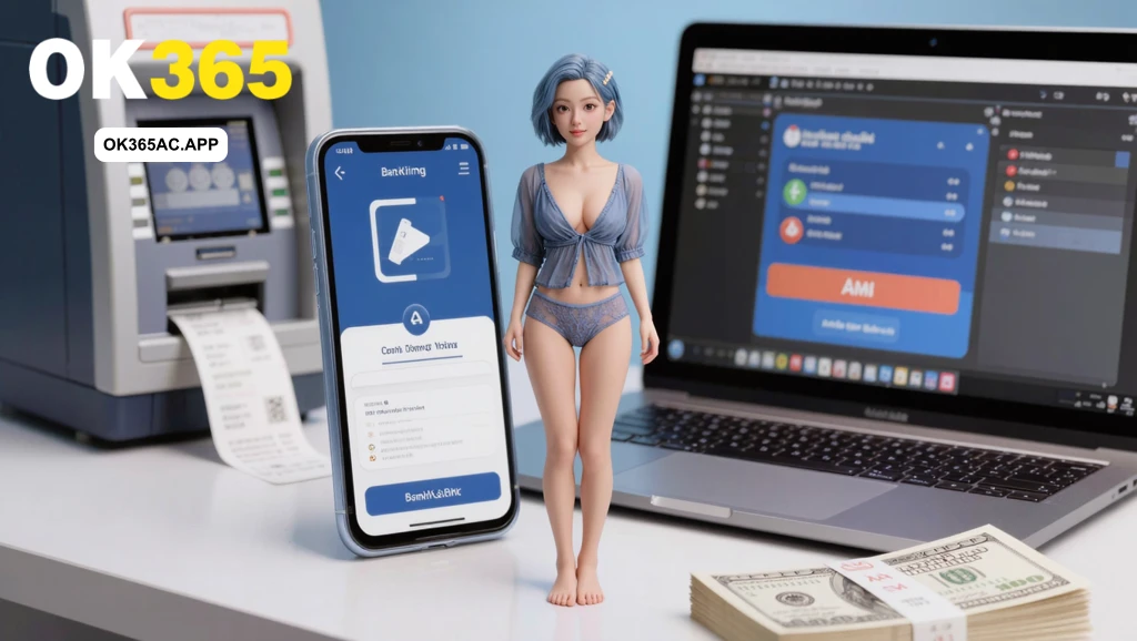 Hướng dẫn các bước rút tiền OK365 trên điện thoại